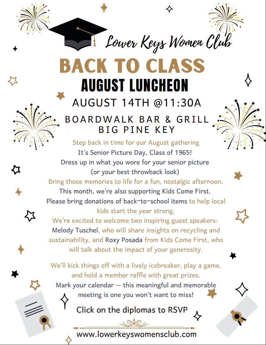 August 2025 luncheon invite
