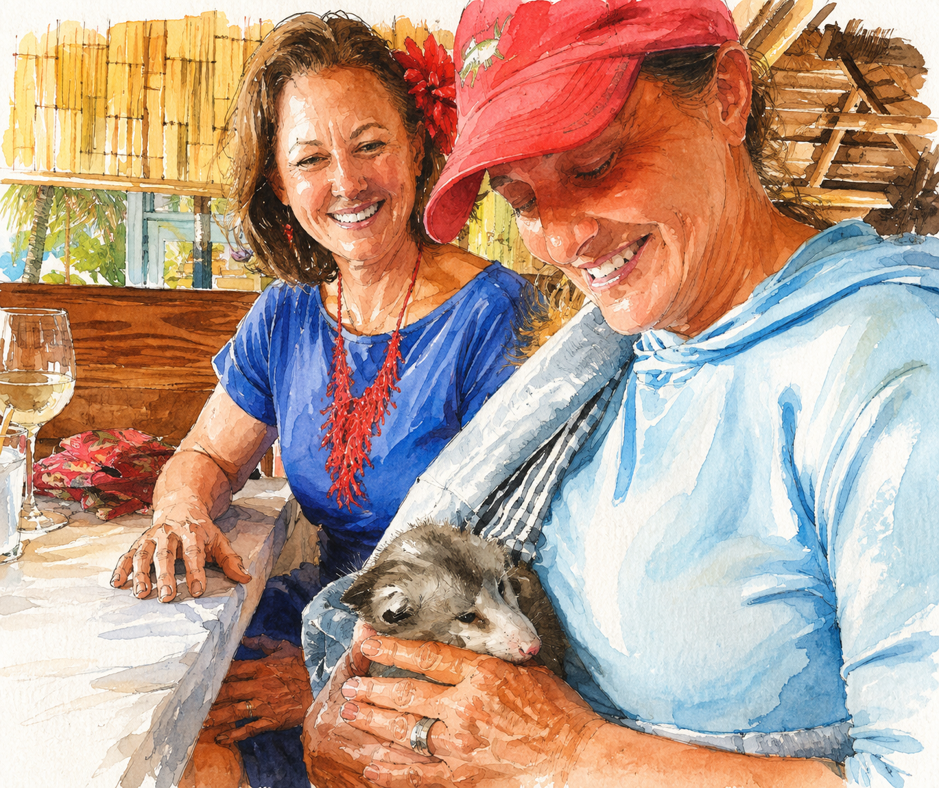 Tracy with Nugget from Critter Litters